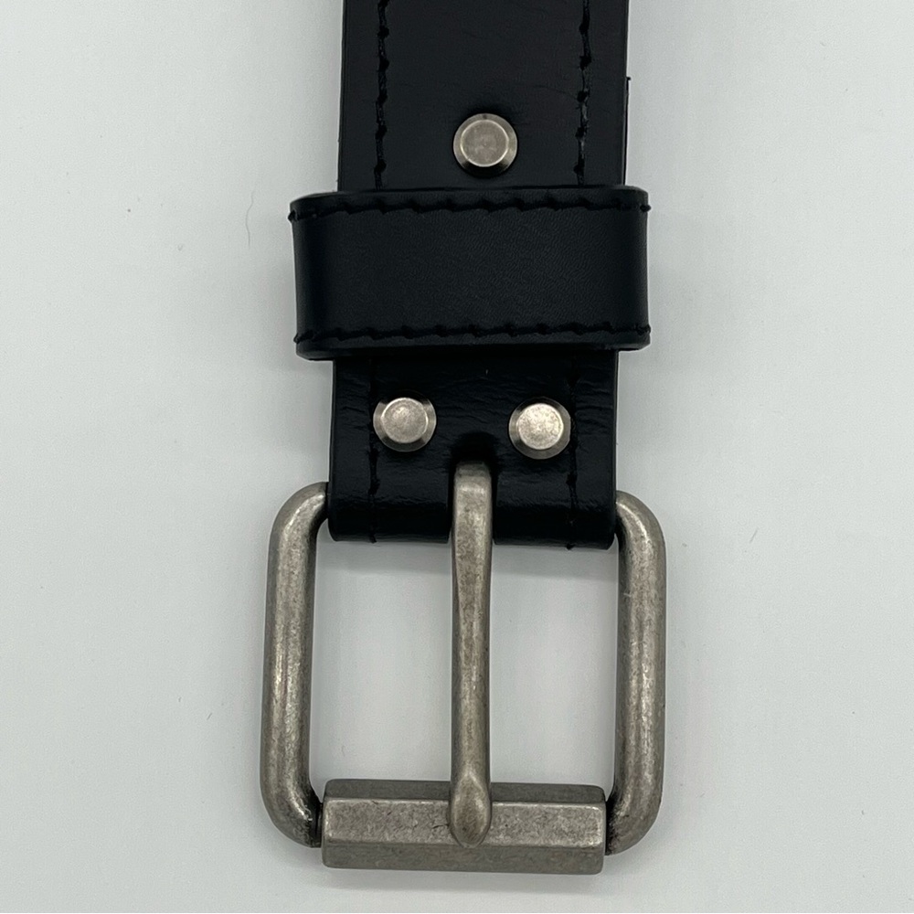 Hexagon roller- Heavy Duty Full Grain Leather 1.5”  Belt - 32”